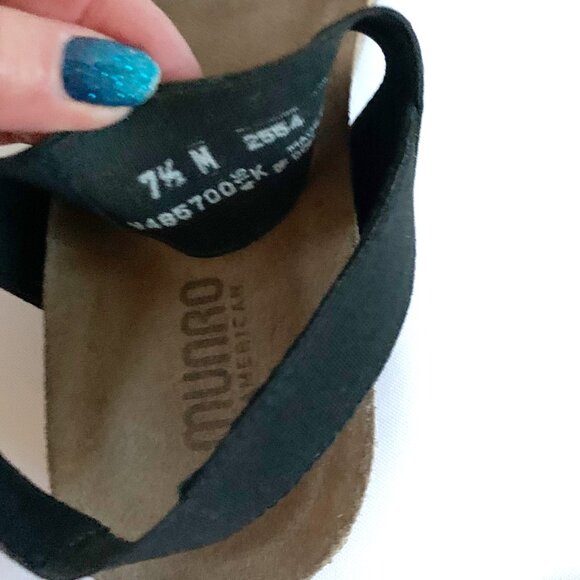 Munro Pisces Casual Sling Back Sandal Two Strap Sandals - 7.5 - Picture 5 of 10